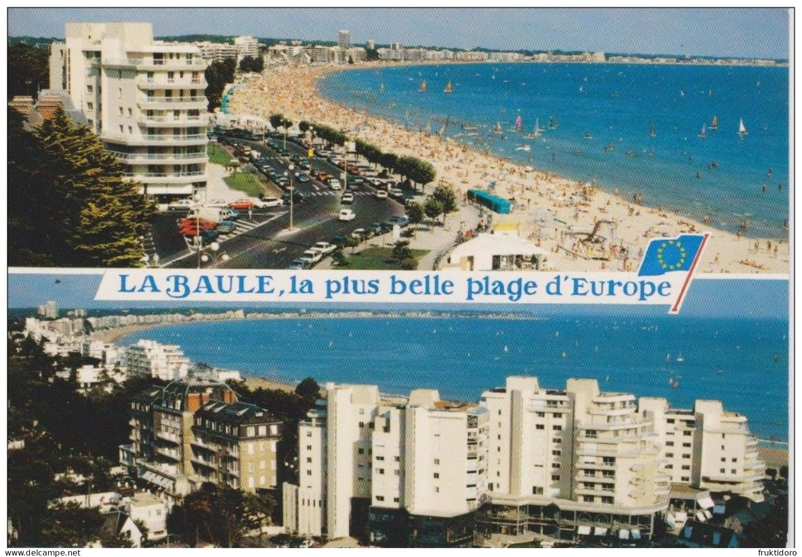 AKFR France Postcards Beach Préfailles - La Baule - EU Flag - Isle Of Oleron - Vendée - Map - Ship - Boats - Rezé - Collections & Lots