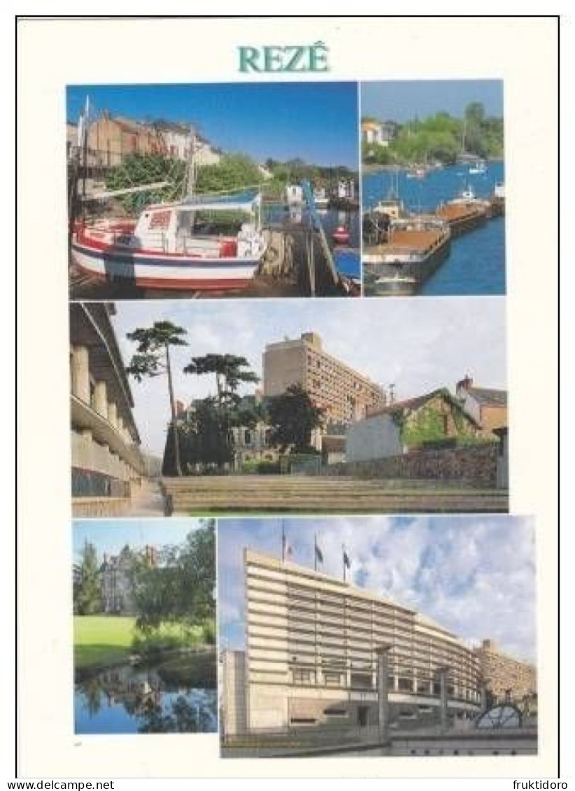AKFR France Postcards Beach Préfailles - La Baule - EU Flag - Isle Of Oleron - Vendée - Map - Ship - Boats - Rezé - Verzamelingen & Kavels