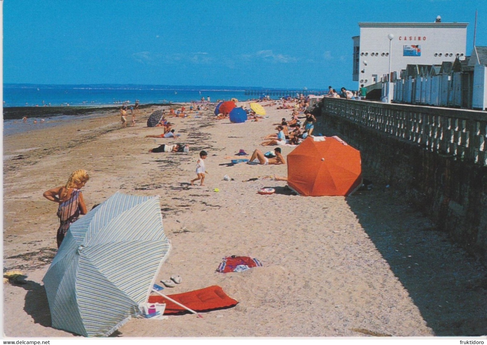 AKFR France Postcards Beach Préfailles - La Baule - EU Flag - Isle of Oleron - Vendée - Map - Ship - Boats - Rezé