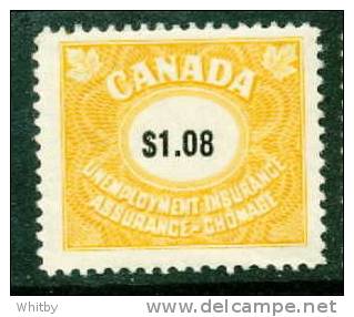 Canada 1960 $1.08 Unemployement Insurance Issue #FU77 - Fiscaux