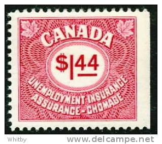Canada 1960 $1.44 Unemployement Insurance Issue #FU79 - Fiscale Zegels