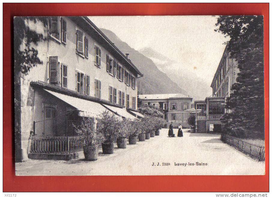 G1069 Labvey-les-Bains, ANIME.Cachet 1910 Vers Les Mousses L'Isle.Jullien 7338 - L'Isle