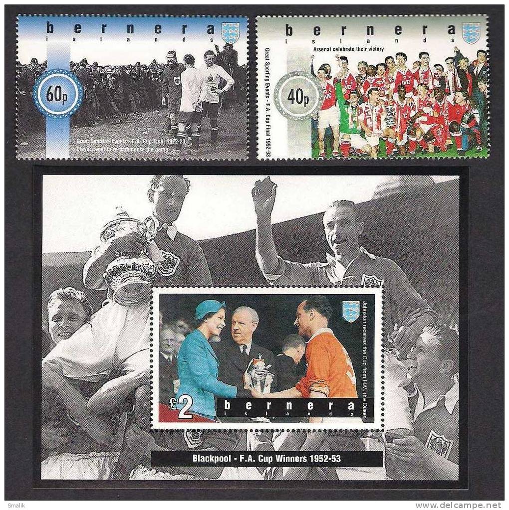 BERNERA Great Britain GB British Local 1994 Football Cup Final, MNH - Autres - Europe