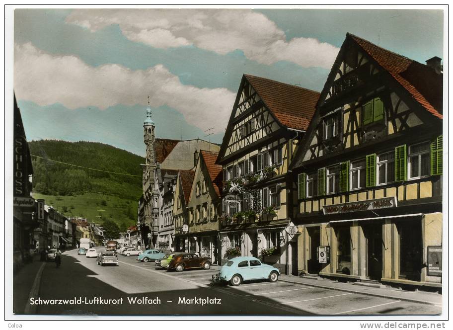 Schwarzwald Luftkurort Marktplatz - Wolfach