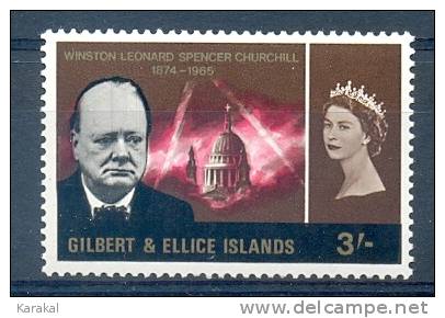 Gilbert And Ellice Islands 1965 Churchill MNH XX - Sir Winston Churchill