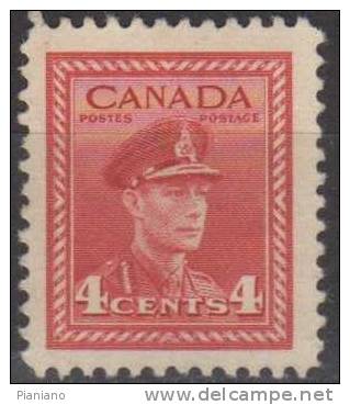 PIA - CANADA - 1943-48 : Re Giorgio VI : Propaganda Per Lo Sforzo Di Guerra - (Yv 209) - Used Stamps