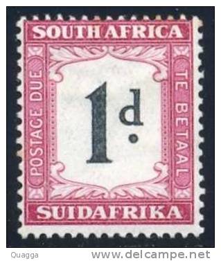 South Africa 1932. 1d Black And Carmine. SACC 24, SG D25. - Used Stamps