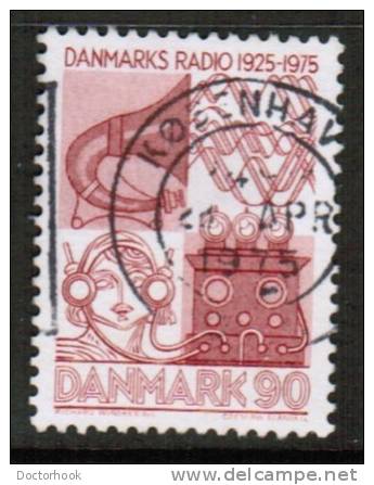 DENMARK   Scott #  566  VF USED - Usado