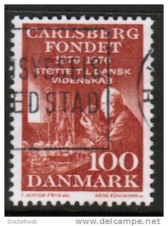 DENMARK   Scott #  592  VF USED - Usado