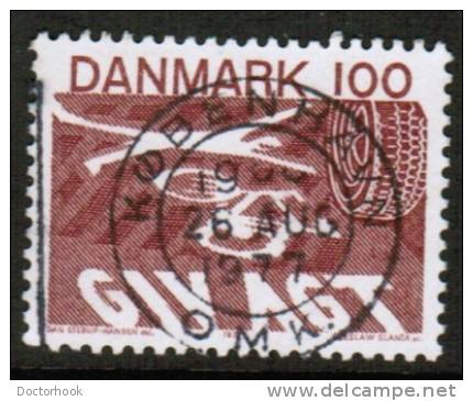 DENMARK   Scott #  599  VF USED - Usado