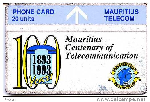 @+ Ile Maurice - LG 20 Units - Centenaire - 310A... - Mauritius