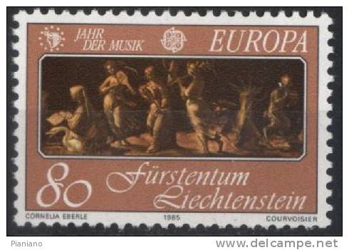 PIA  -  LIECHTENSTEIN  :  1985  :  Europa - Anno Europeo Della Musica - (Yv  807-08) - 1985