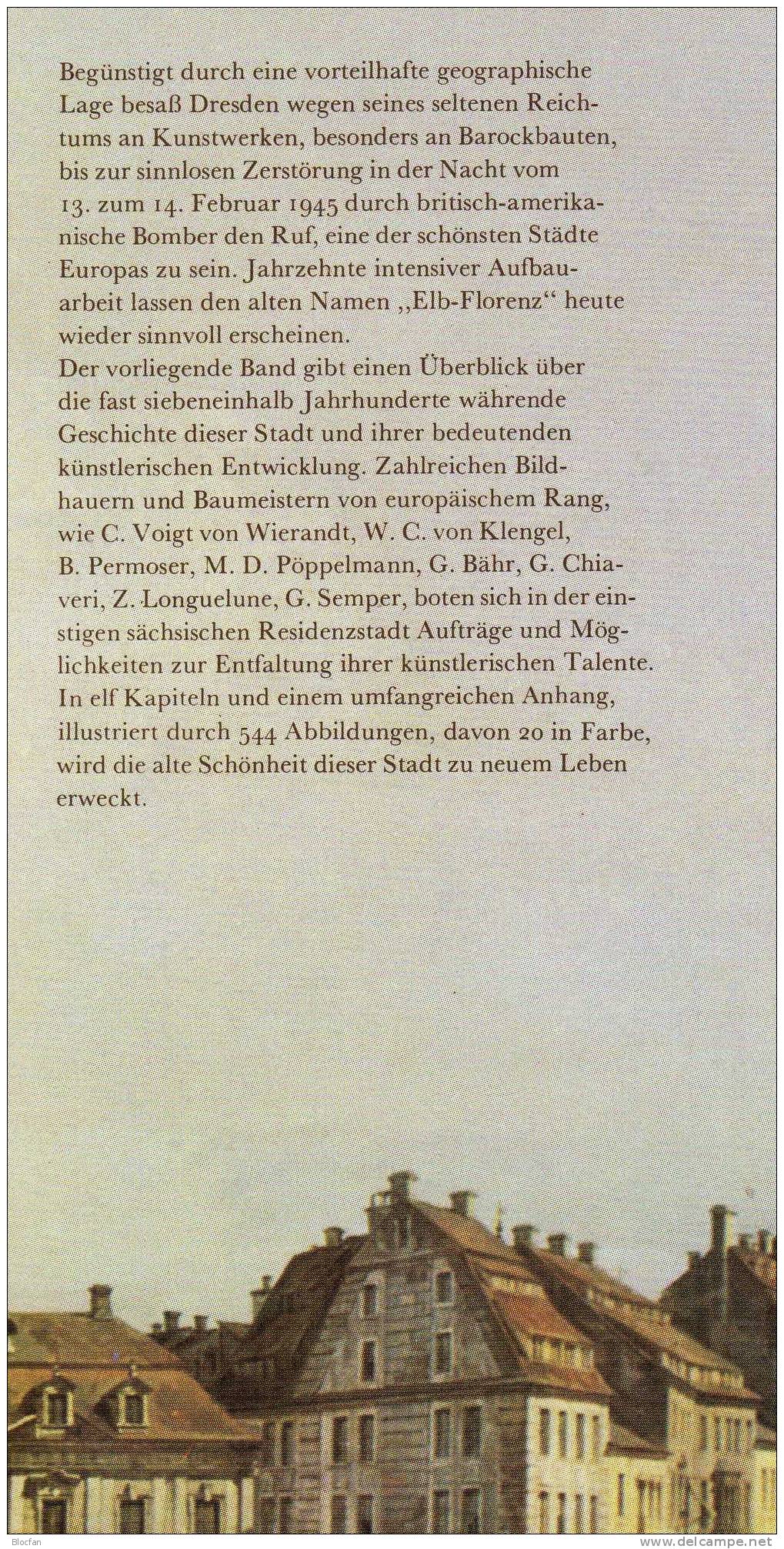 Fritz Löffler DAS ALTE DRESDEN Geschichte Seiner Bauten  Seemann Verlag 1989 Antiquarisch  Architektur In Sachsen - Architectuur