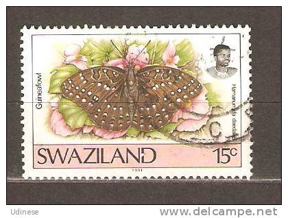 SWAZILAND 1992 - BUTTERFLY 15 - USED OBLITERE GESTEMPELT - Swaziland (1968-...)