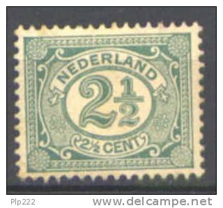 Olanda 1899 Unif. 69 */MH VF - Ungebraucht