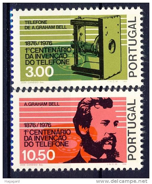 #Portugal 1976. Telephone. Michel 1307-08. MNH(**) - Nuovi