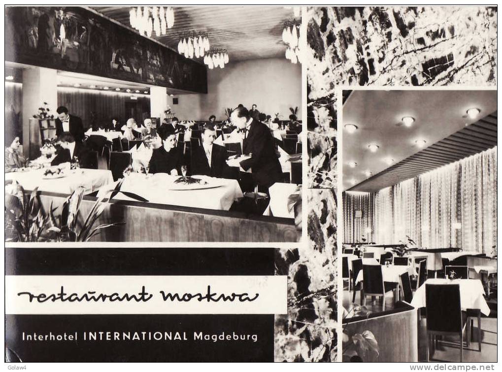 3148# INTERHOTEL INTERNATIONAL MAGDEBURG RESTAURANT MOSKWA MAGDEBOURG Saxe Anhalt DEUTSCHLAND ALLEMAGNE - Magdeburg