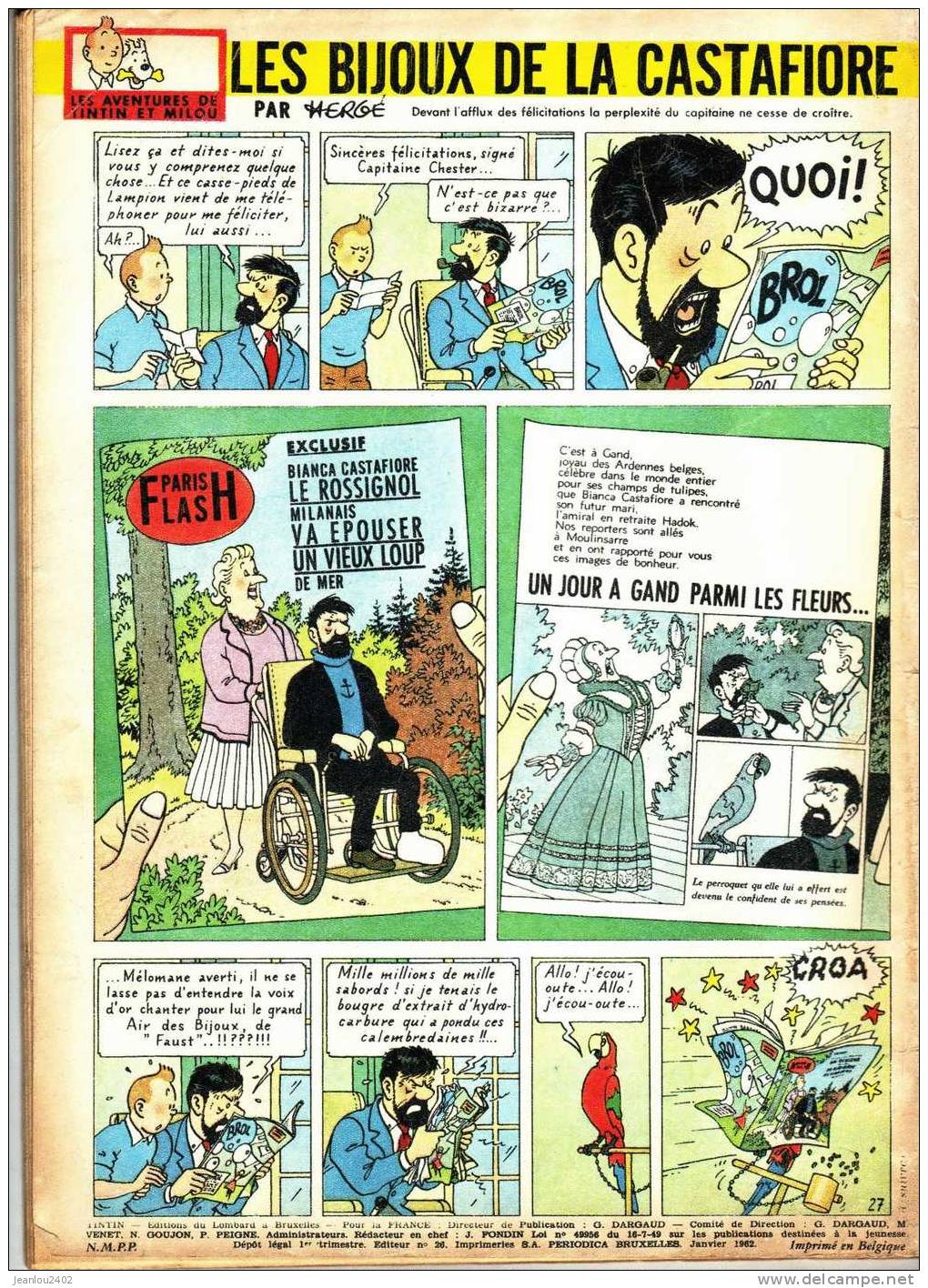 TINTIN N° 691 14EME ANNEE - Tintin