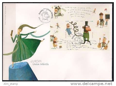 2010 Portugal Mi. Bl. 43 FDC  Europa - 2010