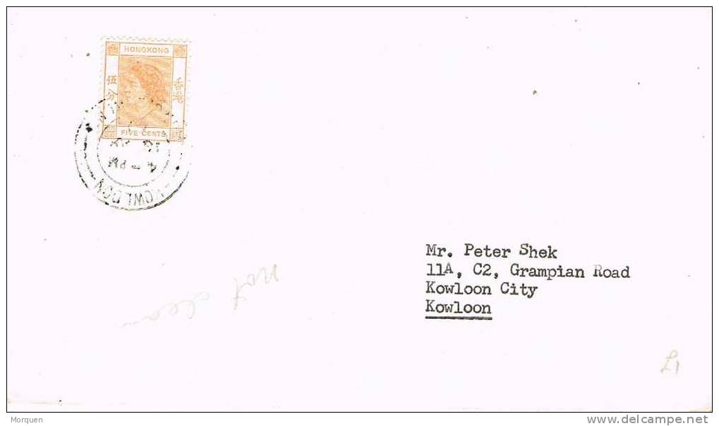 1502. Carta KOWLOON (Hong Kong) 1970 - Storia Postale