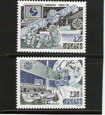 1991 Monaco  Mi. 2009-10** MNH  Europa - 1991