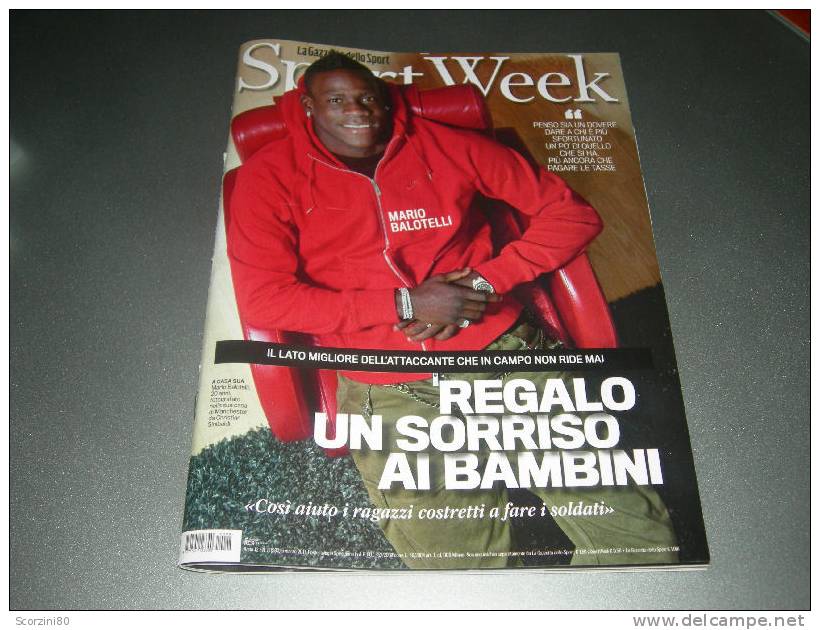 Sport Week N° 532 (n° 8-2011) MARIO BALOTELLI - Sports