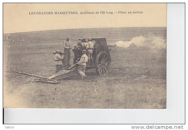 Artillerie 155 Long 56éme Rad   Larzac - Manoeuvres