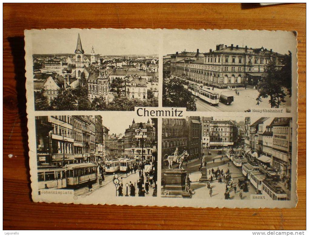 AK CHEMNITZ Strassenbahn 1944 /// P*B3103Y - Chemnitz