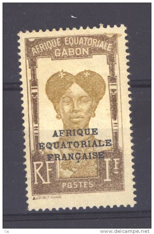 Gabon  :  Yv  105  * - Neufs