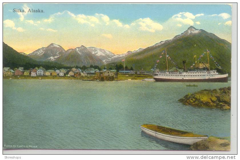 Sitka Alaska Vintage Postcard - Sitka