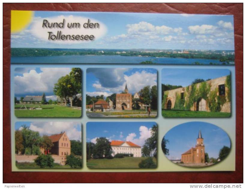 (Neubrandenburg) - Mehrbildkarte "Rund Um Den Tollensee" - Neubrandenburg