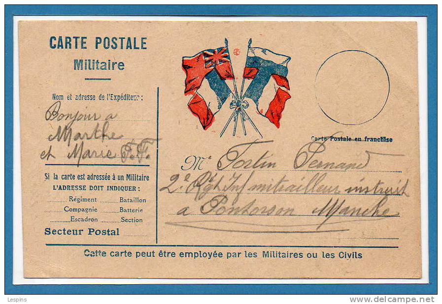 Franchise Militaire - Lettres & Documents