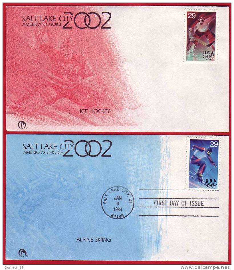 6 Letter, Alpine Skiing, Ice Hockey, Nordic Skiing, Ice Dancing, Luge, 6.1.1994 America´s Choice 0202 - Winter 2002: Salt Lake City - Paralympic