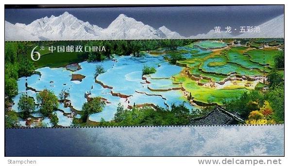 China 2009-18m Huang Long Scenic Area Stamp S/s Pond Lake Geology - Neufs