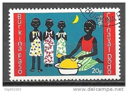 1 W Valeur Oblitérée, Used - BURKINA FASO * 1985 - N° 1004-37 - Burkina Faso (1984-...)