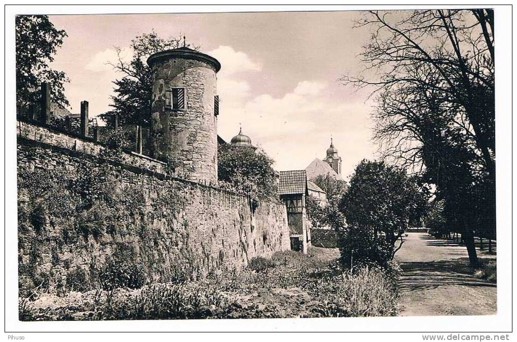 D1996    HILDBURGHAUSEN : An Der Alten Stadtmauer - Hildburghausen