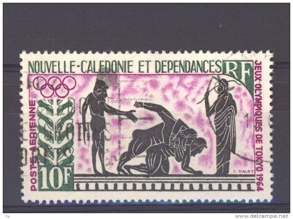 Nouvelle Calédonie  -  1964  -  Avion  :  Yv  76  (o) - Used Stamps