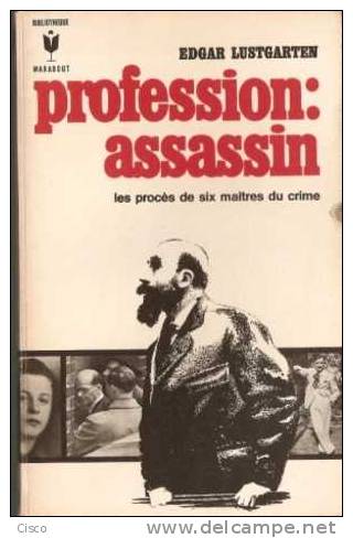 Marabout FANTASTIQUE : 342 Edgar LUSTGARTEN - PROHFESSION : ASSASSIN - Fantastic