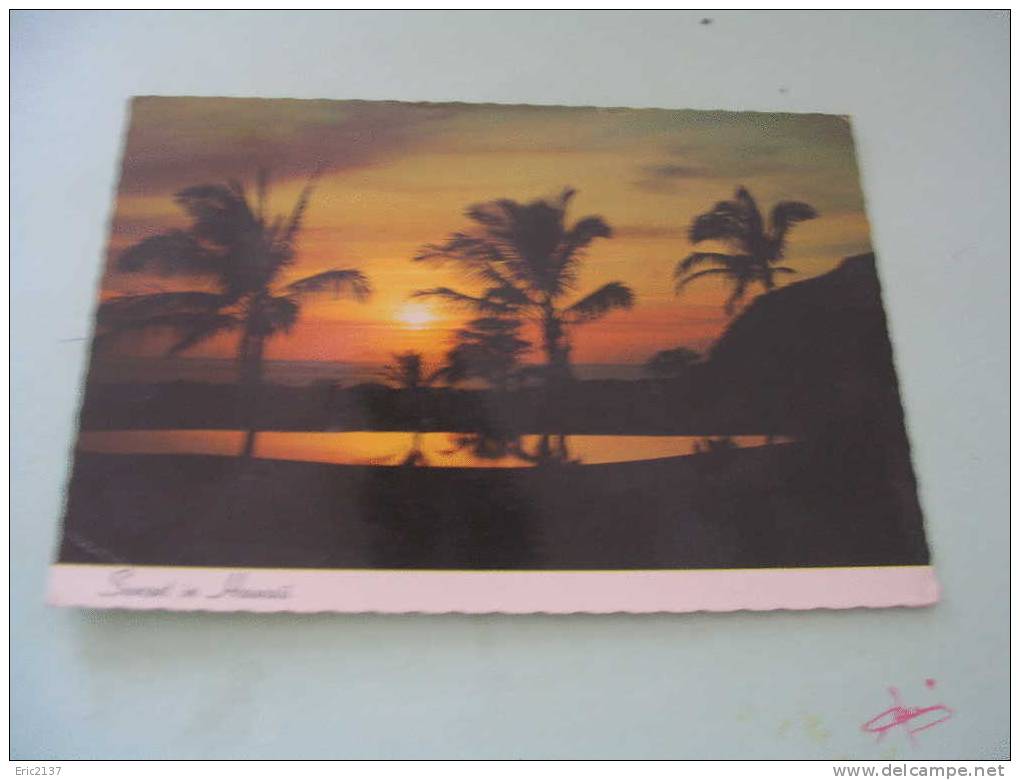 SUNSET IN HAWAII.... - Andere & Zonder Classificatie