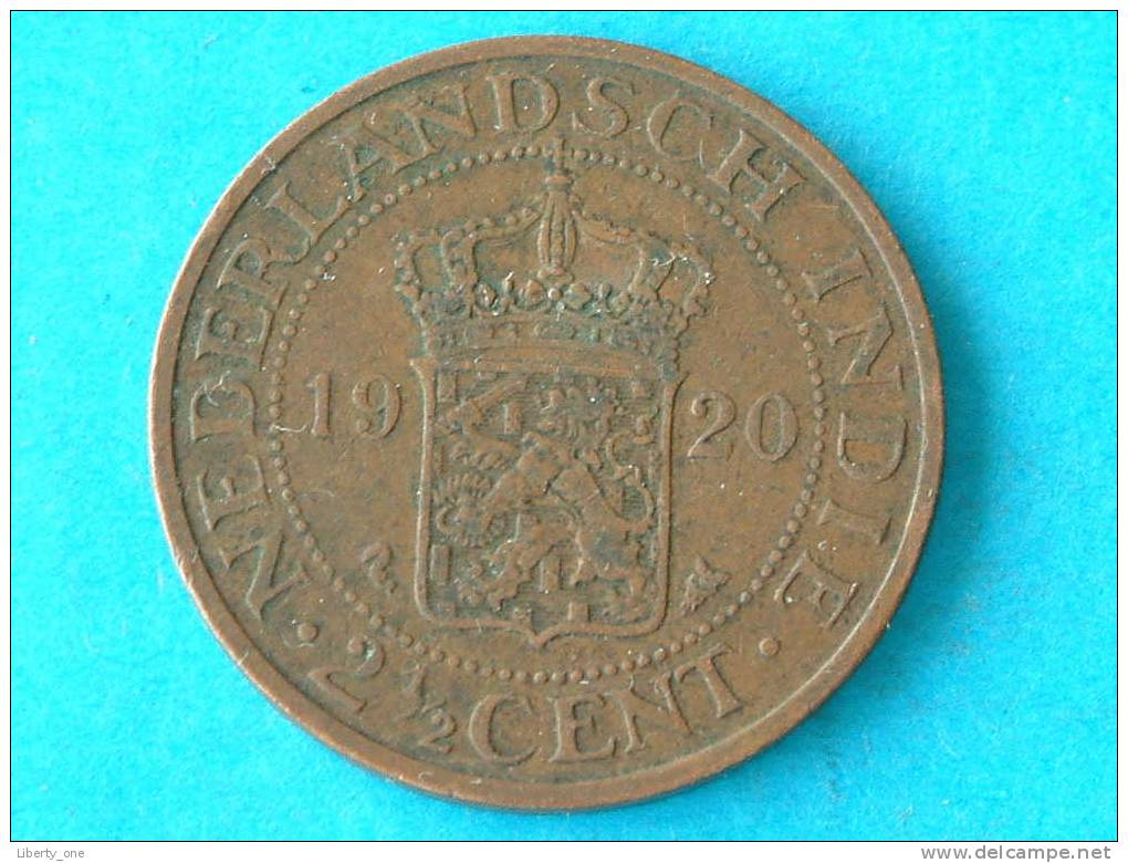 1920 - 2 1/2 CENT / KM 316 ( For Grade, Please See Photo ) ! - Indes Néerlandaises