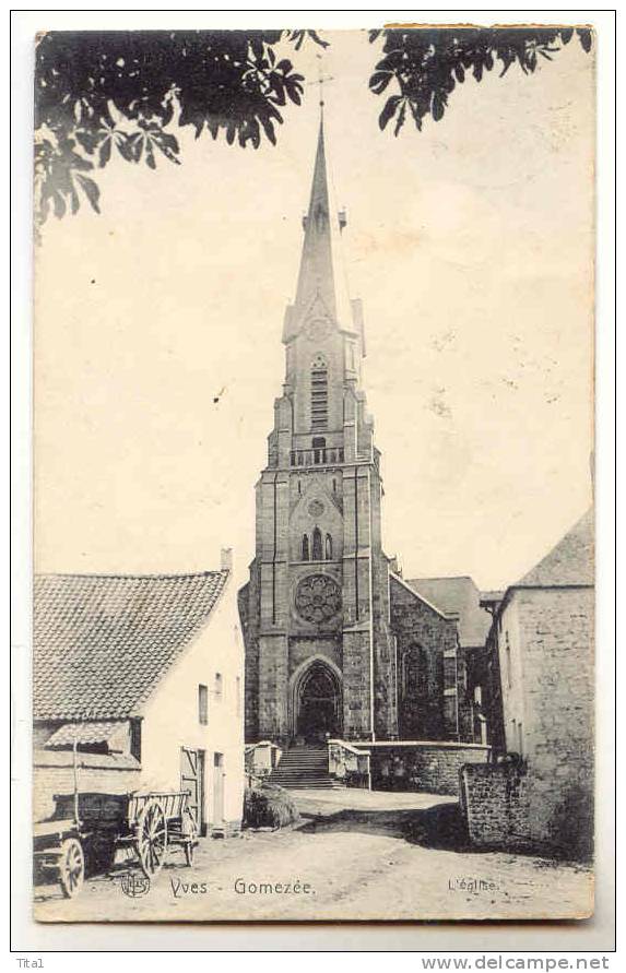 D4881 - YVES - GOMEZéE - L'église   *édit.: Ad. Saint-Hubert* - Walcourt