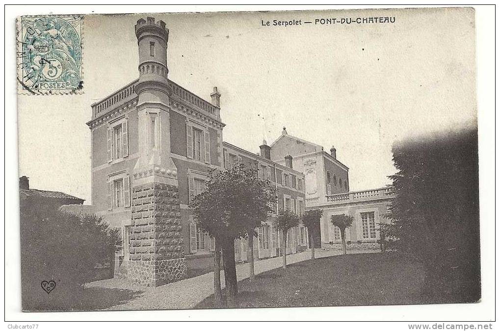 Pont-du-Château (63) : La Villa "Le Serpolet" Env 1904. - Pont Du Chateau