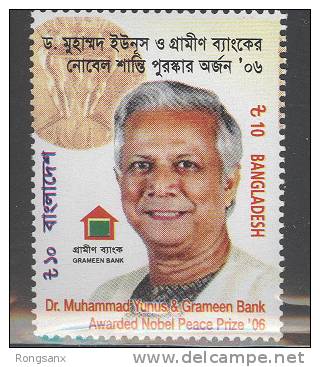 2007 BANGLADESH DR.YUNUS (NOBEL PRIZE) 1V - Bangladesh
