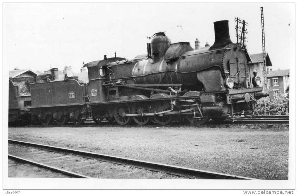 LOCOMOTIVE A VAPEUR Photographie Loco Cdf PLM - Matériel