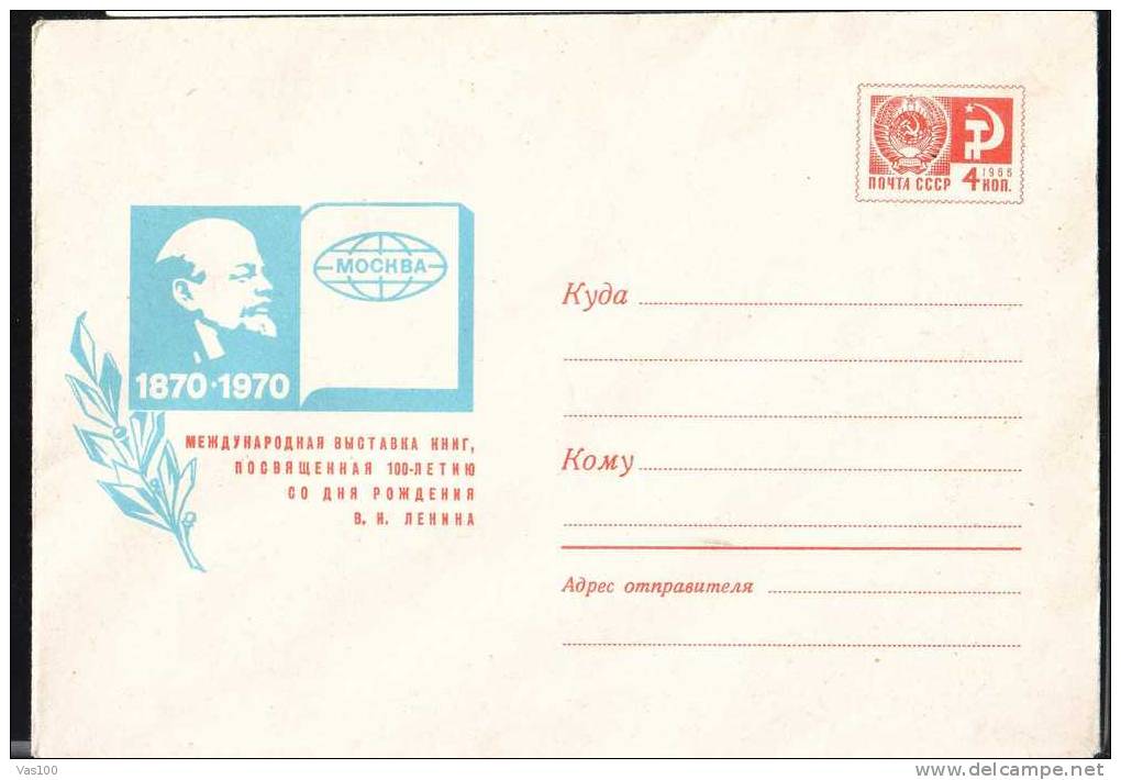 RUSSIA 1970,LENINE,LENIN RARE COVER STATIONERY. - Lenin