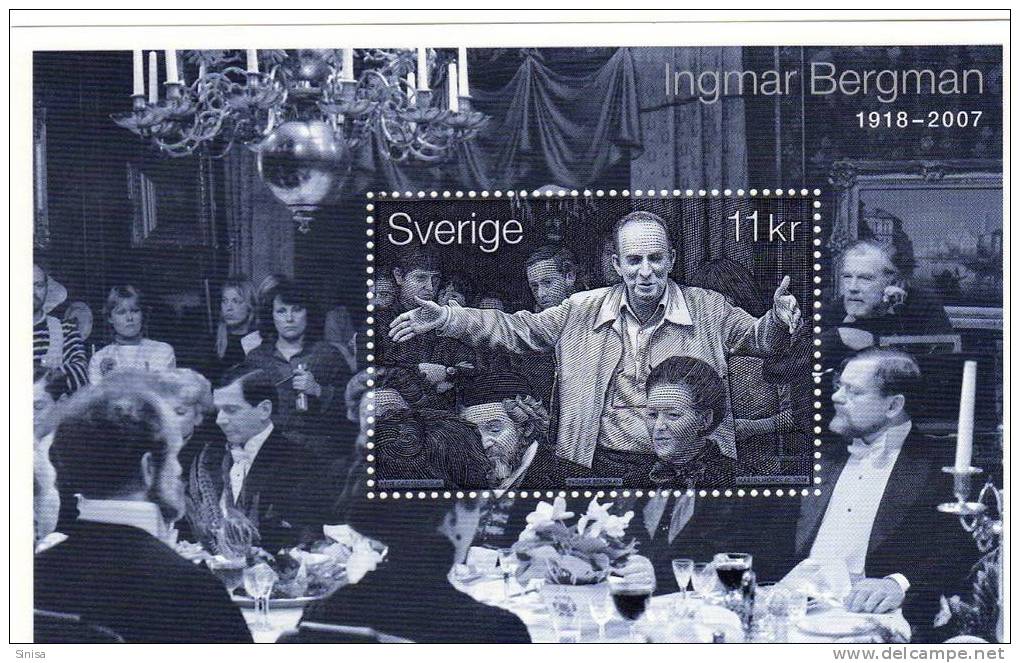 Sweden / Ingmar Bergman (1918-2007) / Swedish Film Director - Ungebraucht