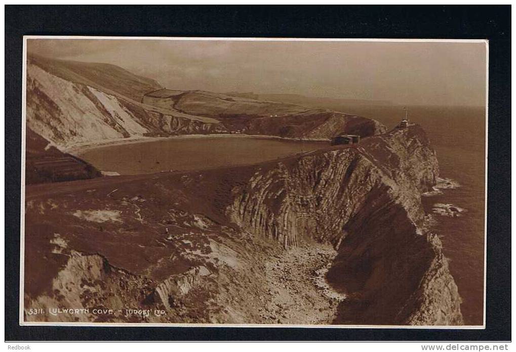 RB 682 - Judges Real Photo Postcard Lulworth Cove & Coastguard Station Dorset - Other & Unclassified