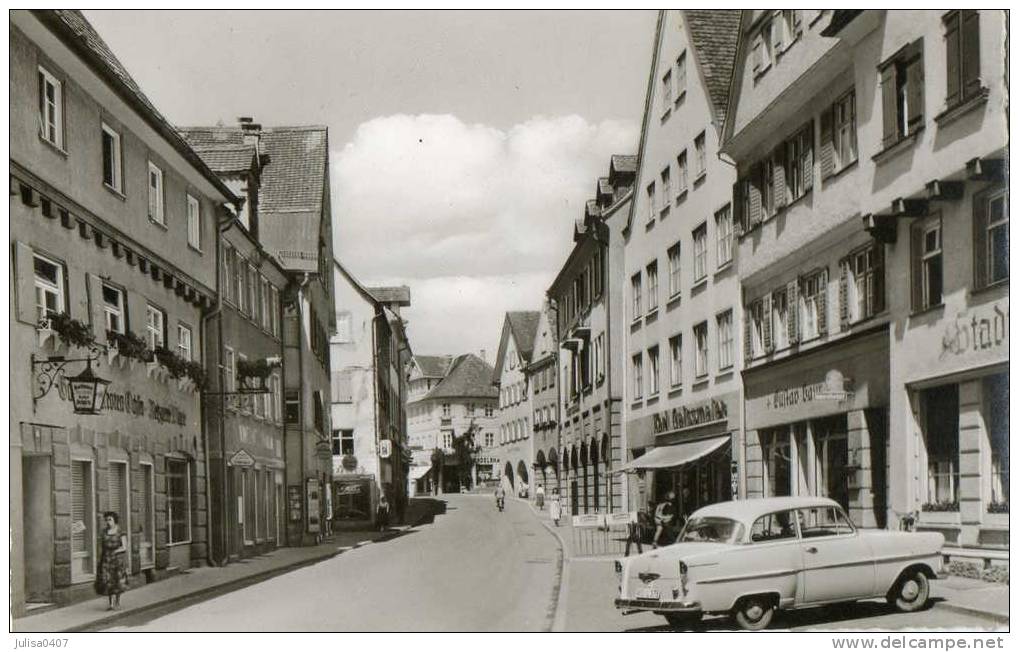 LEUTKIRCH IM ALLGAU (Allemagne) Rue Commerces Automobile - Leutkirch I. Allg.