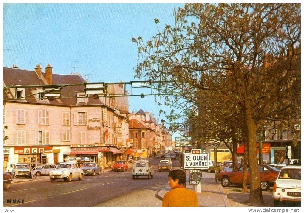 95 - Val D'Oise - Saint Ouen L'Aumône - Rue Du Général Leclerc - Réf, 1 - Saint-Ouen-l'Aumône