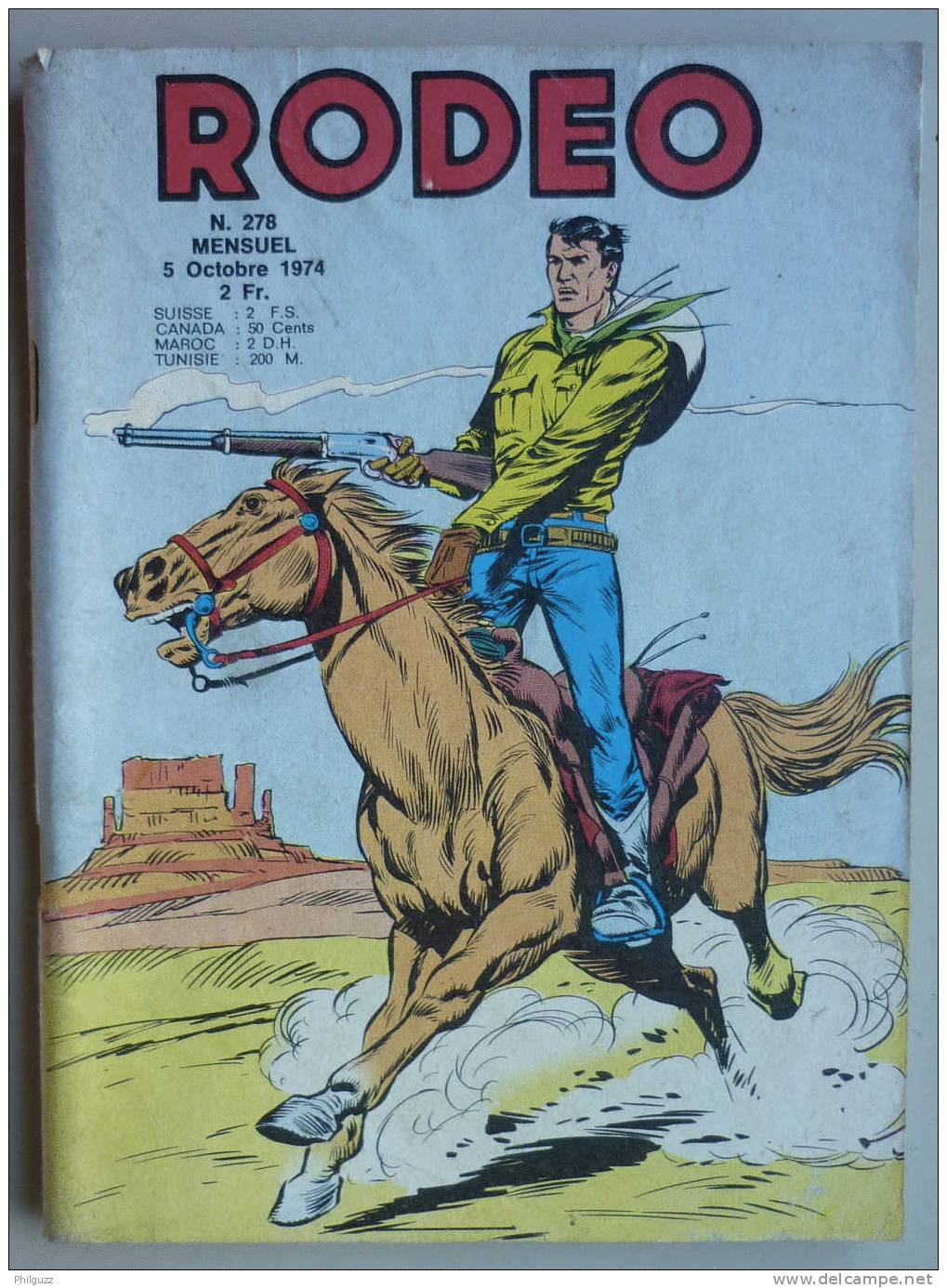 RODEO N° 278 (2) LUG MIKI LE RANGER - TEX WILLER - Rodeo